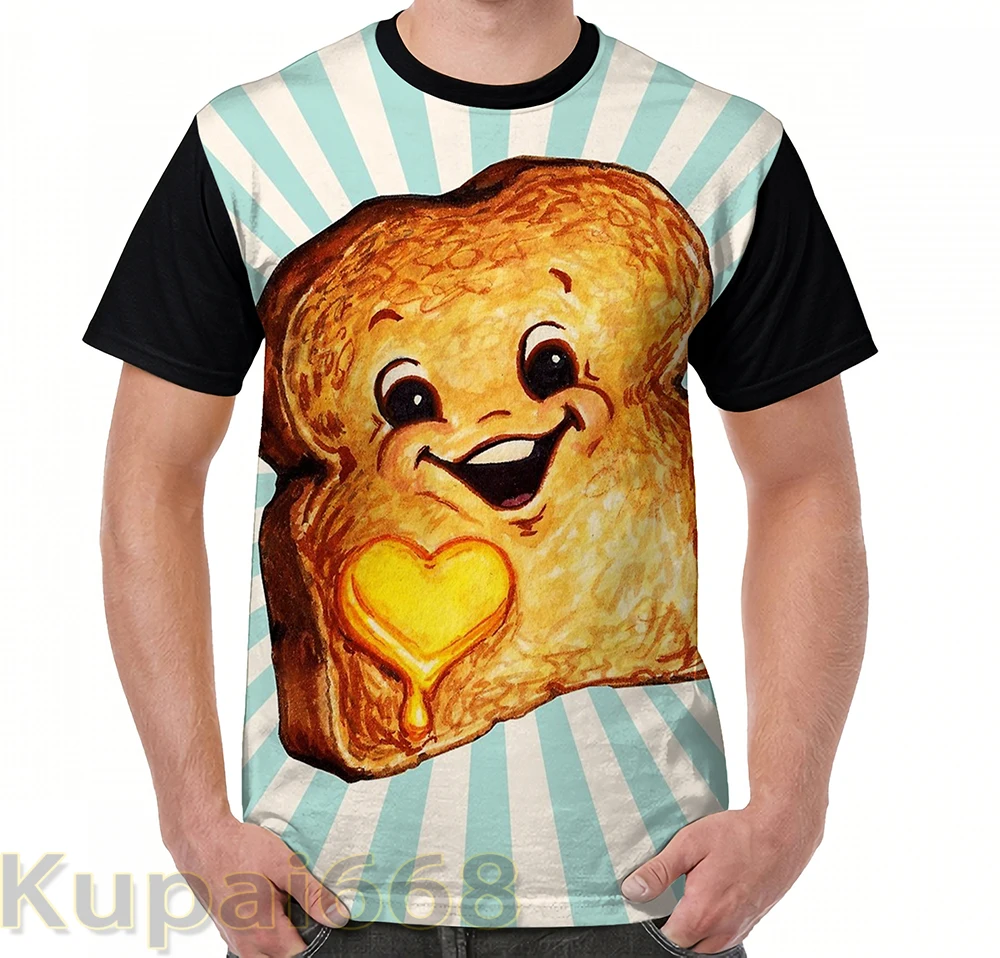 funny Graphic print t shirt men Tops tees Toast women T-Shirt Short Sleeve Casual tshirts
funny Graphic print t shirt men Tops tees Toast women T-Shirt Short Sleeve Casual tshirts