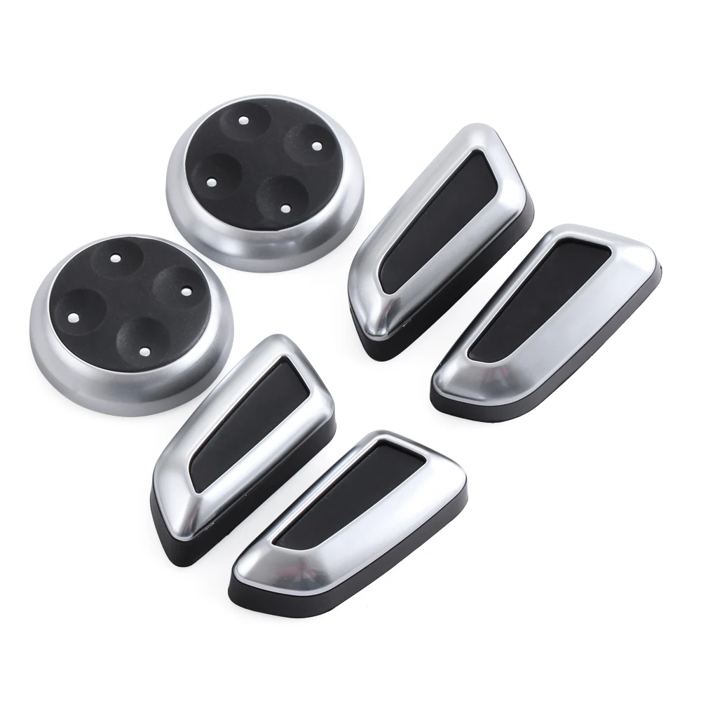 6pcs/set ABS Chrome Seat Adjustment Knob Button Switch For Audi A4 A4L A5 A6 A6L A7 Q5 Q3
6pcs/set ABS Chrome Seat Adjustment Knob Button Switch For Audi A4 A4L A5 A6 A6L A7 Q5 Q3