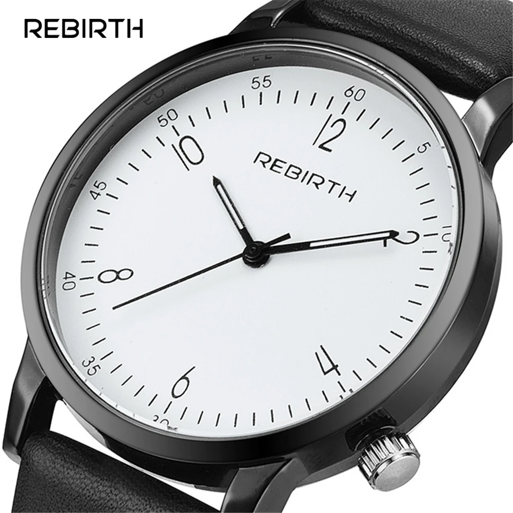 REBIRTH Classic New Fancy Unisex Men Women Quartz Watch Analog Fashion Leather Strap Sports Dress Clock Business Wrist Watches
REBIRTH Classic New Fancy Unisex Men Women Quartz Watch Analog Fashion Leather Strap Sports Dress Clock Business Wrist Watches