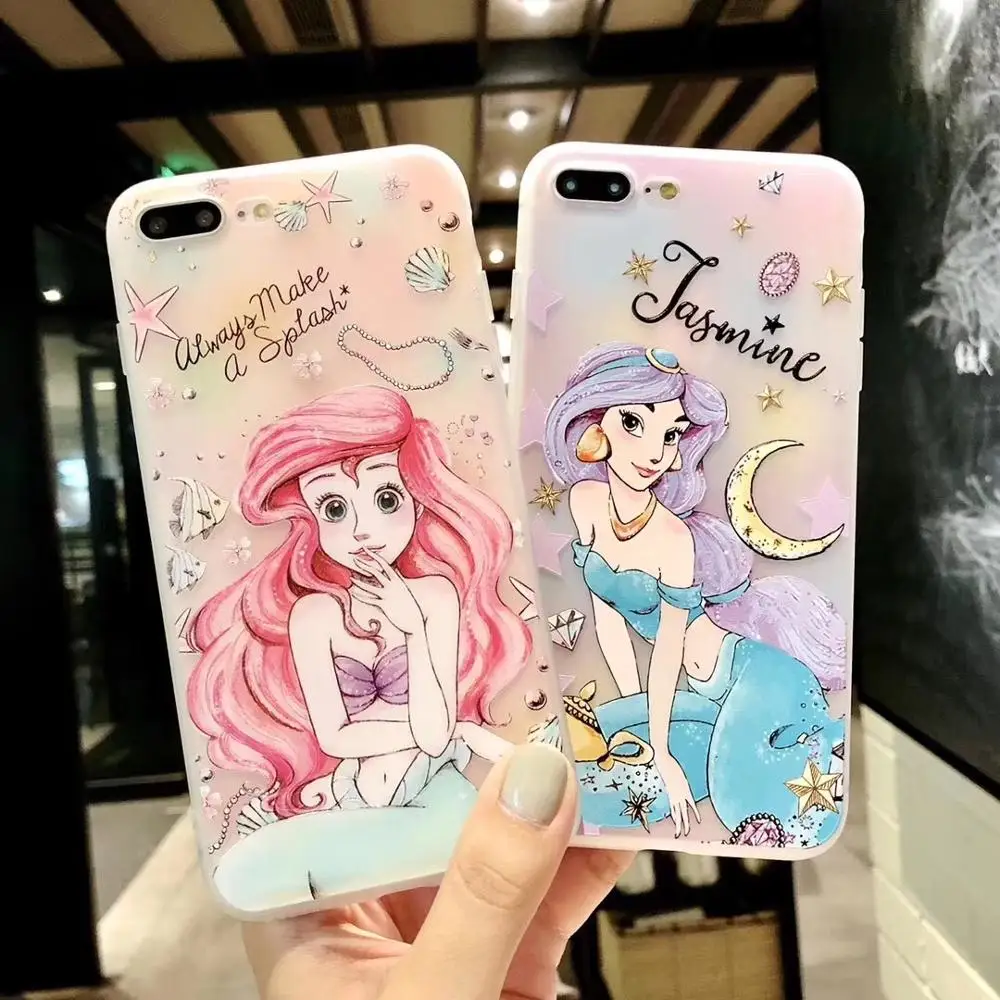 XSMAX Fancy Disny Princess Mermaid Misty Phone Case Soft TPU Back Cover For iPhoneXR 8P X 6s 7plus Skin Shell Protection
XSMAX Fancy Disny Princess Mermaid Misty Phone Case Soft TPU Back Cover For iPhoneXR 8P X 6s 7plus Skin Shell Protection