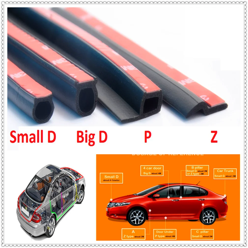 D Z P B Type Car Rubber Insulation Door Sealing Strip for Chevrolet Trailblazer Onix Tru Orlando Code Captiva Aveo Sail
D Z P B Type Car Rubber Insulation Door Sealing Strip for Chevrolet Trailblazer Onix Tru Orlando Code Captiva Aveo Sail