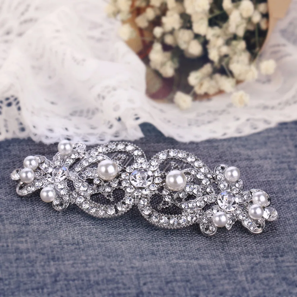 Tuliper Heart Rhinestone Bridal Comb Headpiece Austrian Crystal Simulated Pearl Hair Piece For Women Wedding Party Jewelry
Tuliper Heart Rhinestone Bridal Comb Headpiece Austrian Crystal Simulated Pearl Hair Piece For Women Wedding Party Jewelry