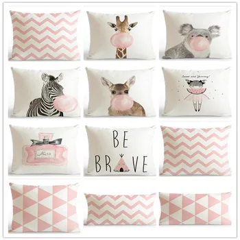 Backrest Pink Giraffe Koala Zebra Balloon Stripe Tent Perfume Bottle Girl Pillow Nordic Style
Backrest Pink Giraffe Koala Zebra Balloon Stripe Tent Perfume Bottle Girl Pillow Nordic Style