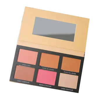 FRESHME 6 Colors Contour Palette Makeup Face Bronzer Powder Pink Blusher Shimmer Highlighter Palette Pigmented Waterproof Beauty
FRESHME 6 Colors Contour Palette Makeup Face Bronzer Powder Pink Blusher Shimmer Highlighter Palette Pigmented Waterproof Beauty
