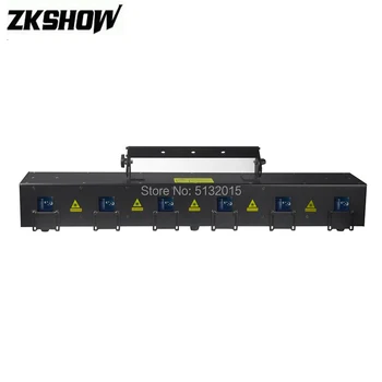 6 Head RGB Animation Laser Array Projector Beam Pattern 20KPPS±20 Pro Stage Lighting DJ Disco Party Music Audio Sound Equipment
6 Head RGB Animation Laser Array Projector Beam Pattern 20KPPS±20 Pro Stage Lighting DJ Disco Party Music Audio Sound Equipment