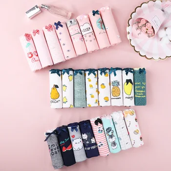 5pcs Ladies'Underwear Female Cotton Mid-waist All-cotton Traceless Girl Student Sexy Cute Large Size Hip Triangle Panties
5pcs Ladies'Underwear Female Cotton Mid-waist All-cotton Traceless Girl Student Sexy Cute Large Size Hip Triangle Panties