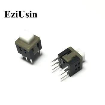 EziUsin 100pcs 5.8*5.8 Self-locking Switch Push Tactile Power Micro Switch Self lock On/Off Latching Switch Flat Head
EziUsin 100pcs 5.8*5.8 Self-locking Switch Push Tactile Power Micro Switch Self lock On/Off Latching Switch Flat Head