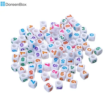 Doreen Box Acrylic Spacer Beads Square White At Random Number Pattern Enamel About 7mm( 2/8") x 7mm( 2/8"), Hole: 4mm, 200 PCs
Doreen Box Acrylic Spacer Beads Square White At Random Number Pattern Enamel About 7mm( 2/8") x 7mm( 2/8"), Hole: 4mm, 200 PCs