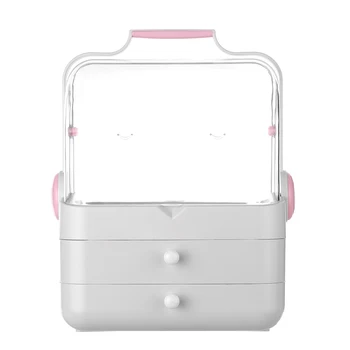 Cosmetic Storage Box Makeup Organizer Drawer Makeup Table Desktop Sundry Storage Box
Cosmetic Storage Box Makeup Organizer Drawer Makeup Table Desktop Sundry Storage Box