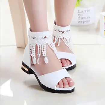 Children's sandals 2019 summer new girls sandals princess shoes big boy tassels roman shoes student performance shoes
Children's sandals 2019 summer new girls sandals princess shoes big boy tassels roman shoes student performance shoes