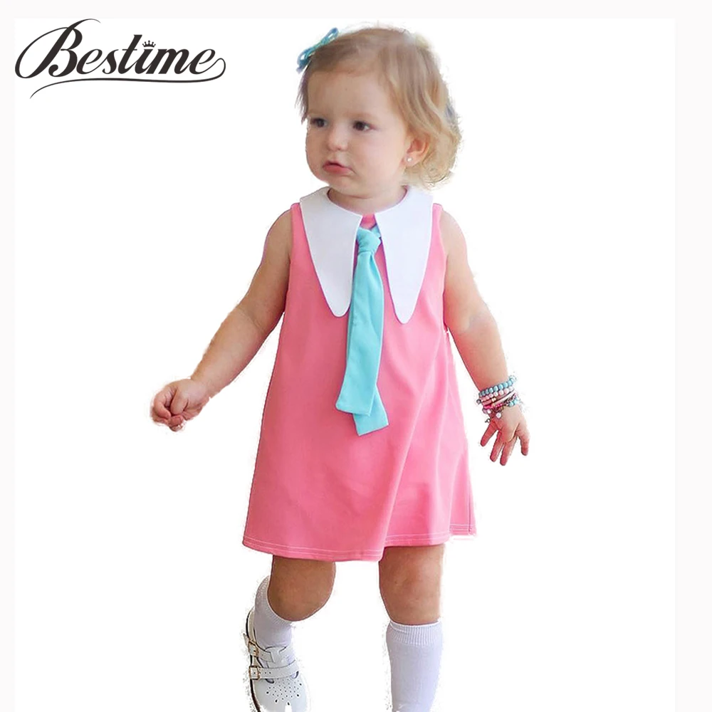 Summer Girl Dress 2017 New Fashion Toddler Sundress Kids Girls Clothes Cotton Sleeveless Pink Children Dress
Summer Girl Dress 2017 New Fashion Toddler Sundress Kids Girls Clothes Cotton Sleeveless Pink Children Dress