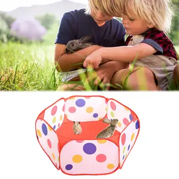 Polka Dot Hedgehog Fence Pet Guinea Pig Wind Fence Fancy Cat Rabbit Tortoise Stocking Fence Collapsible Pet Nest 
Polka Dot Hedgehog Fence Pet Guinea Pig Wind Fence Fancy Cat Rabbit Tortoise Stocking Fence Collapsible Pet Nest