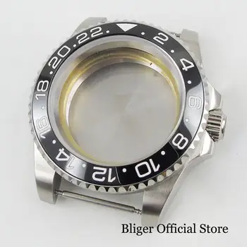 BLIGER Solid Stainless Steel 40mm Watch Case Sapphire Glass Rotaing Bezel Fit ETA 2836 Movement
BLIGER Solid Stainless Steel 40mm Watch Case Sapphire Glass Rotaing Bezel Fit ETA 2836 Movement