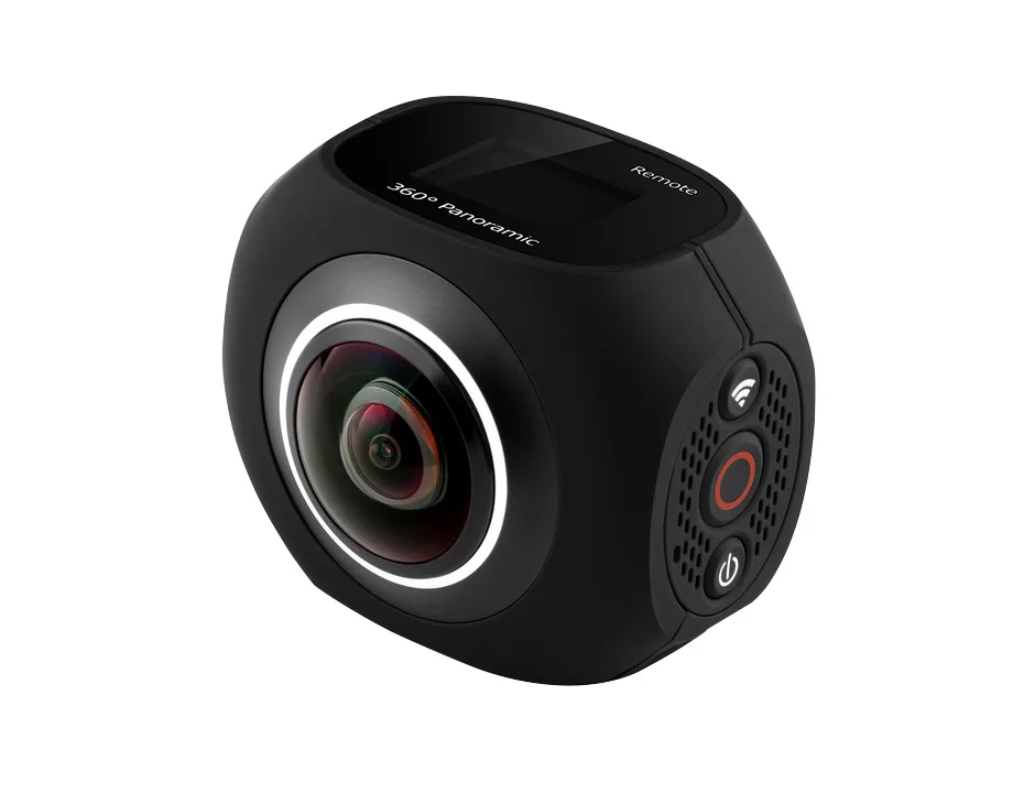 

360 Degree High Resolution VR Camera Panoramic HD 4K Camera, Wide Angle Fisheye Dual Lens Action Camera for Android IOS