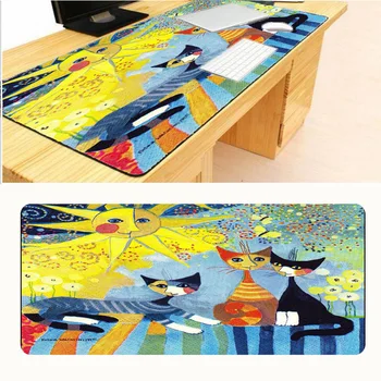 Mairuige Cartoon Ca Art 900 *400*2mm Speed Large Black Overlock Mouse Pads Custom Design Gaming for Homes and Offices Mouse Pad
Mairuige Cartoon Ca Art 900 *400*2mm Speed Large Black Overlock Mouse Pads Custom Design Gaming for Homes and Offices Mouse Pad