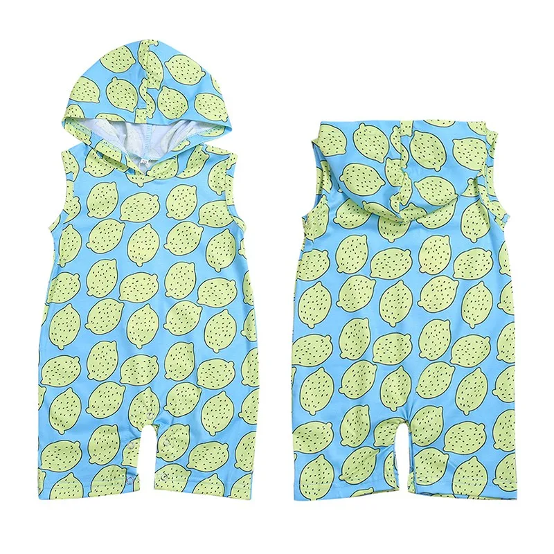 Infant Baby Boy Girl Romper Lemon Print Sleeveless Hoodie Jumpsuit Kids Overalls Clothes
Infant Baby Boy Girl Romper Lemon Print Sleeveless Hoodie Jumpsuit Kids Overalls Clothes