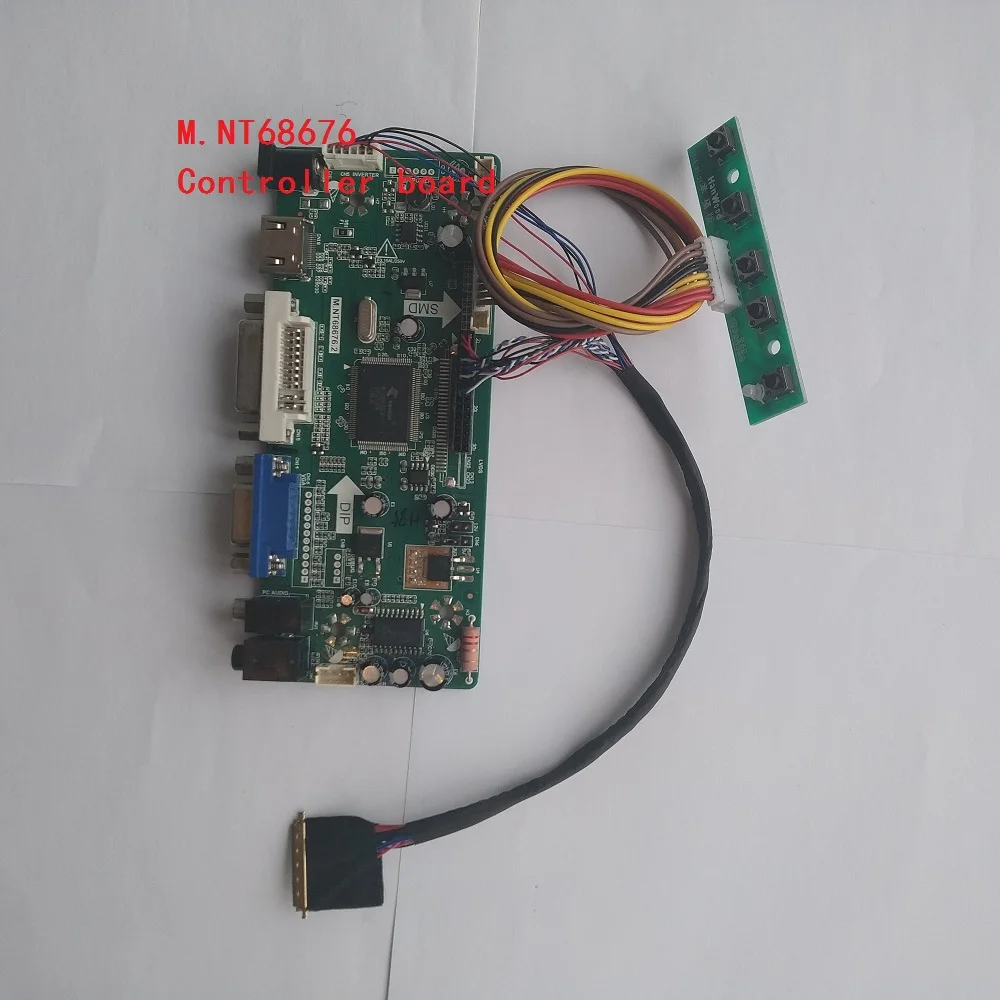 For LTN156AT02-A02 display 1366*768 15.6" monitor Panel Controller board Screen LED LCD kit VGA M.NT68676 HDMI DVI DIY 40pin
For LTN156AT02-A02 display 1366*768 15.6" monitor Panel Controller board Screen LED LCD kit VGA M.NT68676 HDMI DVI DIY 40pin