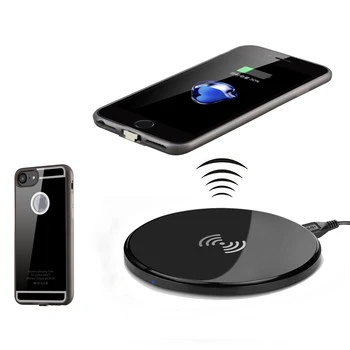 Charge for iPhone 7/7 Plus,Antye Qi Wireless Charger Charging Pad+Qi Receiver Case
Charge for iPhone 7/7 Plus,Antye Qi Wireless Charger Charging Pad+Qi Receiver Case