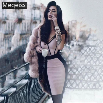 MEQEISS 2019 New Summer Bandage Dress Sexy V Neck Sleeveless Elegant Sexy Bodycon Dresses Woman Party Night Club Wear Clothing
MEQEISS 2019 New Summer Bandage Dress Sexy V Neck Sleeveless Elegant Sexy Bodycon Dresses Woman Party Night Club Wear Clothing