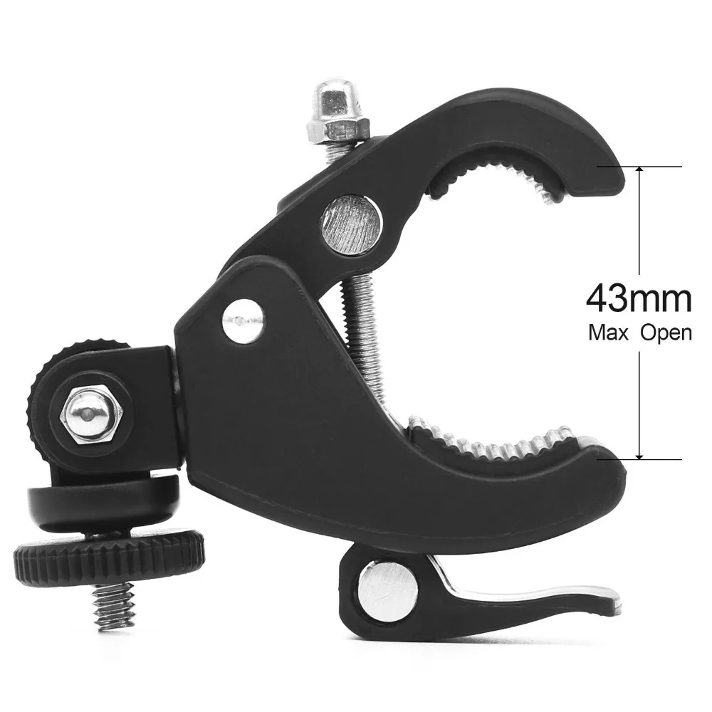 SLR digital camera clamp bracket DV bicycle crane bracket 180 degree crab clamp clamp strong clip
SLR digital camera clamp bracket DV bicycle crane bracket 180 degree crab clamp clamp strong clip