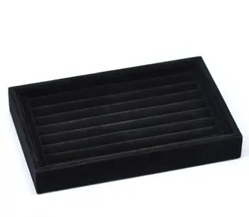 DoreenBeads Black Velveteen Rings Jewelry Display Tray 22.5x14.5x3cm,sold per pack of 1
DoreenBeads Black Velveteen Rings Jewelry Display Tray 22.5x14.5x3cm,sold per pack of 1