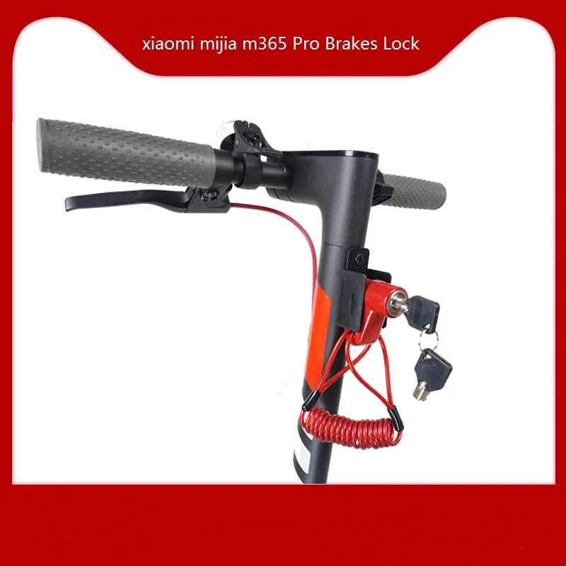 Anti-Theft Disc Brakes Lock with Steel Wire for Xiaomi Mijia M365 Electric Scooter M365PRO Skateboard Wheels Lock Disc Brake
Anti-Theft Disc Brakes Lock with Steel Wire for Xiaomi Mijia M365 Electric Scooter M365PRO Skateboard Wheels Lock Disc Brake