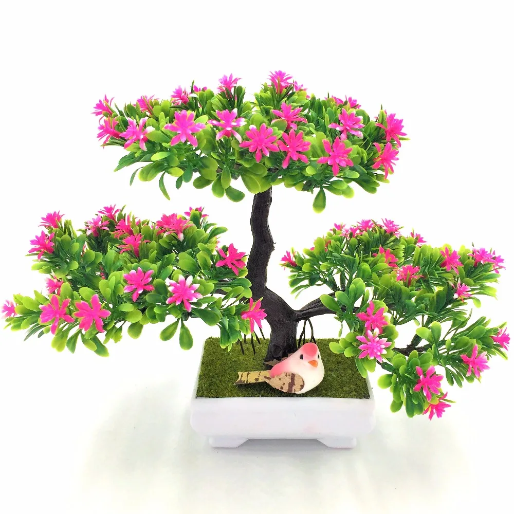 1pc Welcoming Pine Emulate Bonsai Simulation Decorative Artificial Flowers Fake Green Pot Plants Ornaments Home Decor
1pc Welcoming Pine Emulate Bonsai Simulation Decorative Artificial Flowers Fake Green Pot Plants Ornaments Home Decor