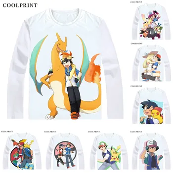 Satoshi Ash Ketchum T Shirt Pokemon Pocket Monsters Poketto Monsuta Men T-shirt Casual Vintage TShirt Printed Long Sleeve Shirts
Satoshi Ash Ketchum T Shirt Pokemon Pocket Monsters Poketto Monsuta Men T-shirt Casual Vintage TShirt Printed Long Sleeve Shirts