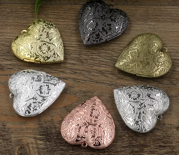 BASEHOME 6 Colors Heart Shape Photo Floating Locket Pendant Heart Charms for DIY Memory Necklace Jewelry Making
BASEHOME 6 Colors Heart Shape Photo Floating Locket Pendant Heart Charms for DIY Memory Necklace Jewelry Making
