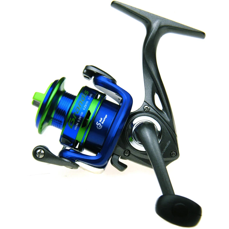 Grandis YOLO GD900 Fishing Reels 5BB Aluminum Mini Spinning Reel Left/Right Switchable | Спорт и развлечения
