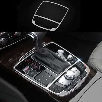 Stainless Panel Center Gear Shift Buttons Frame Cover Trim For Audi A7 12-2017 & A6 C7 12-17
Stainless Panel Center Gear Shift Buttons Frame Cover Trim For Audi A7 12-2017 & A6 C7 12-17