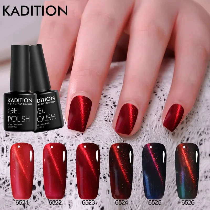 KADITION 8ML Fire Red Mermaid Shell UV Gel Varnish Magic Cat Eye Nail Gel Polish Holographic UV Soak Off Magnetic Gel Varnish
KADITION 8ML Fire Red Mermaid Shell UV Gel Varnish Magic Cat Eye Nail Gel Polish Holographic UV Soak Off Magnetic Gel Varnish