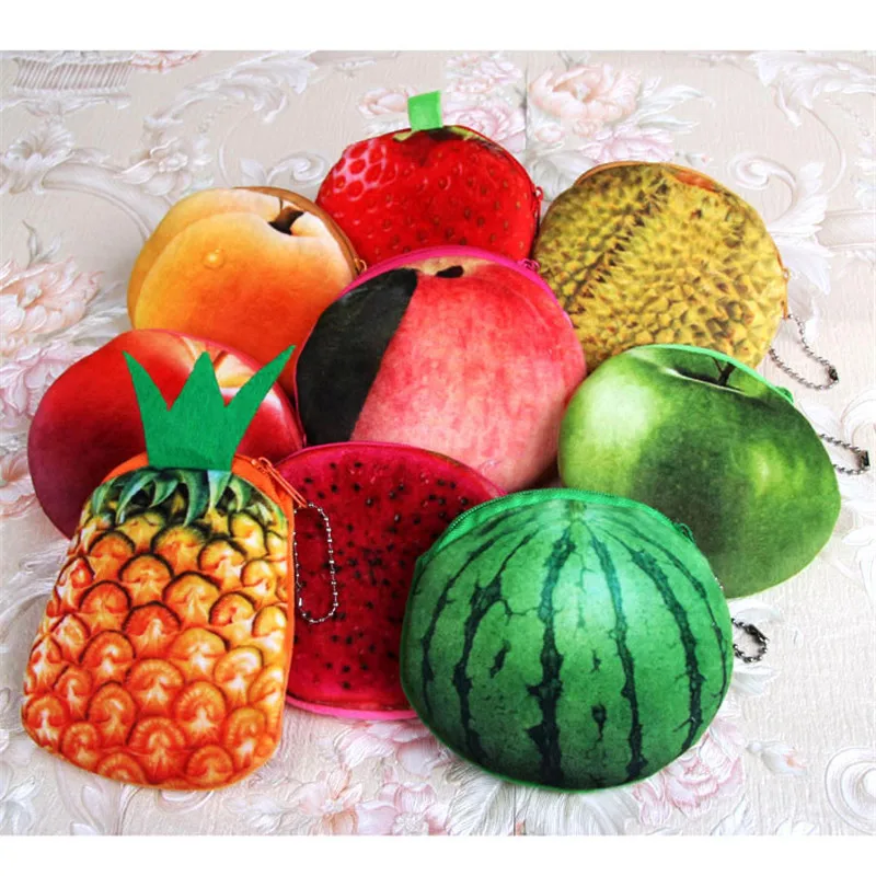 1Pcs Cute Artificial Fruit Plush Coin Purse Portable Fresh Casual Coin Zipper Pouch Money Bag Girl Mini Short Coin Holder
1Pcs Cute Artificial Fruit Plush Coin Purse Portable Fresh Casual Coin Zipper Pouch Money Bag Girl Mini Short Coin Holder