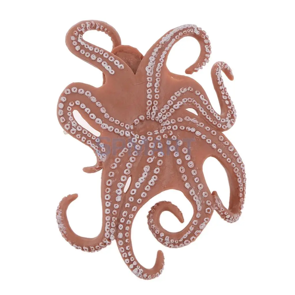 Animals Figure Toys Farm/Jungle/Sea Octopus Animals Model Aquarium Toys Realistic Wild Pastic Figurine Kid Educational Toy
