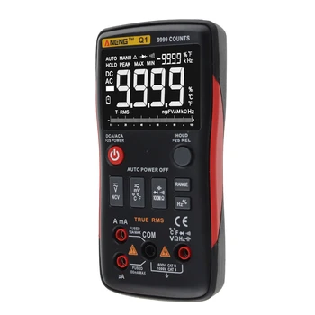 Digital Multimeter Button 9999 Counts With Analog Bar Graph AC/DC Voltage Ammeter Current Ohm Auto/Manual New Hot 
Digital Multimeter Button 9999 Counts With Analog Bar Graph AC/DC Voltage Ammeter Current Ohm Auto/Manual New Hot