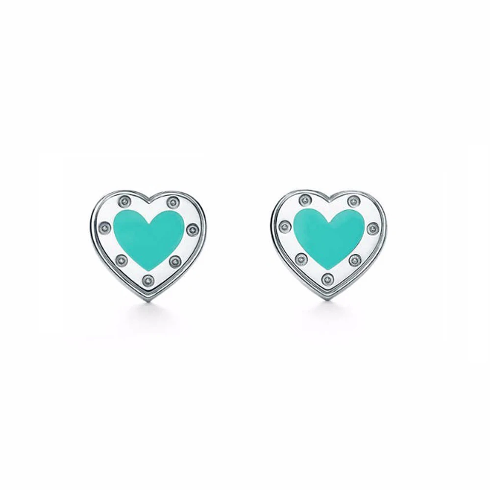 COSEN 100% 925 Sterling Silver 1:1 Blue Heart TIFF Fashion Statement Earrings Ball Geometric Earrings For Women Modern Jewelry
COSEN 100% 925 Sterling Silver 1:1 Blue Heart TIFF Fashion Statement Earrings Ball Geometric Earrings For Women Modern Jewelry