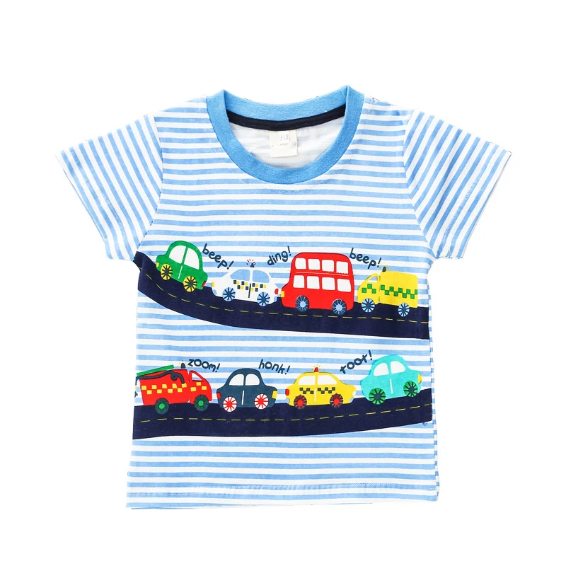 Summer Baby Kids Children T Shirt Car Toddler T Shirts Boys Girls Cotton Clothes Short Sleeve Tees Tops Blue Striped 18M-8Y
Summer Baby Kids Children T Shirt Car Toddler T Shirts Boys Girls Cotton Clothes Short Sleeve Tees Tops Blue Striped 18M-8Y
