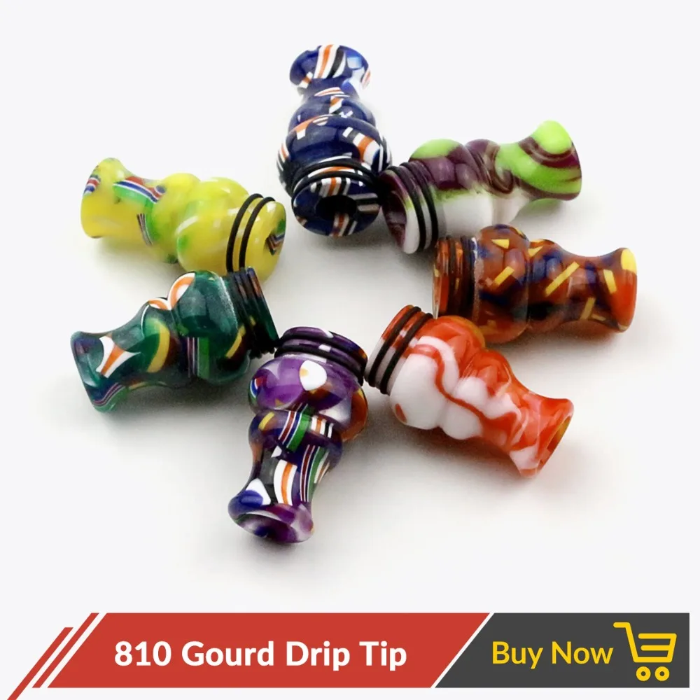 Quartz Banger 1pc Epoxy Resin Drip Tip 810 Mouthpiece for V8 V12 Prince RTA Tank Atomizer | Электроника