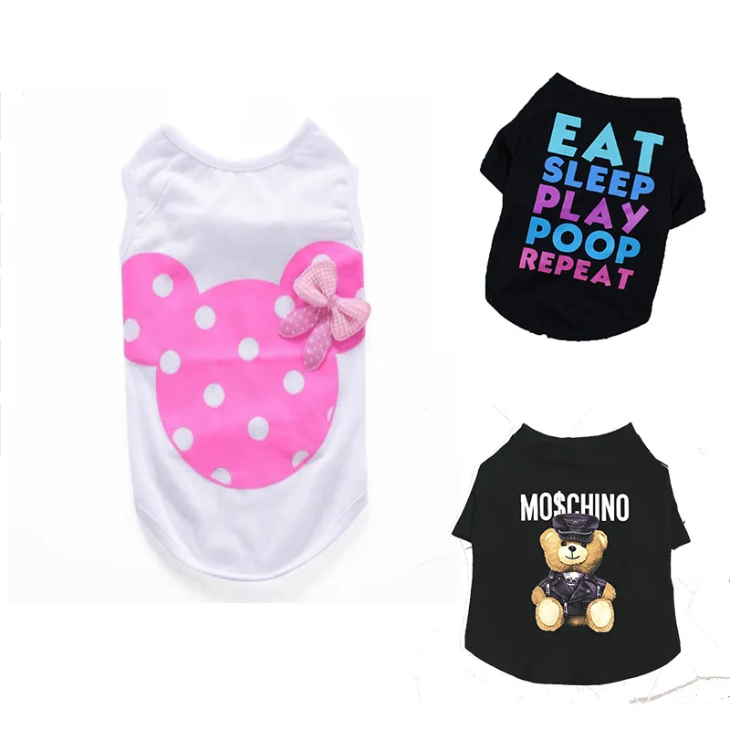 Pet Dog Clothes For Small Dogs Summer Clothes Chihuahua Puppy Clothing Shirt Winter Warm Vest Printed Ropa Para Perr
Pet Dog Clothes For Small Dogs Summer Clothes Chihuahua Puppy Clothing Shirt Winter Warm Vest Printed Ropa Para Perr