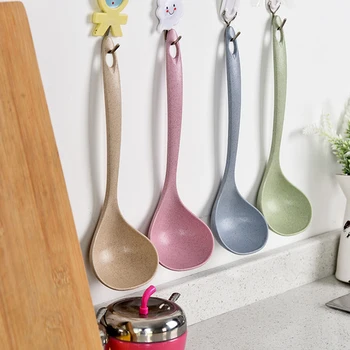 New Wheat Straw Soup Spoon Ladle Tablespoon Eco-Friendly Dinner Scoop Healthy Rice Spoons Kids Tableware Utensils Home Supplies
New Wheat Straw Soup Spoon Ladle Tablespoon Eco-Friendly Dinner Scoop Healthy Rice Spoons Kids Tableware Utensils Home Supplies