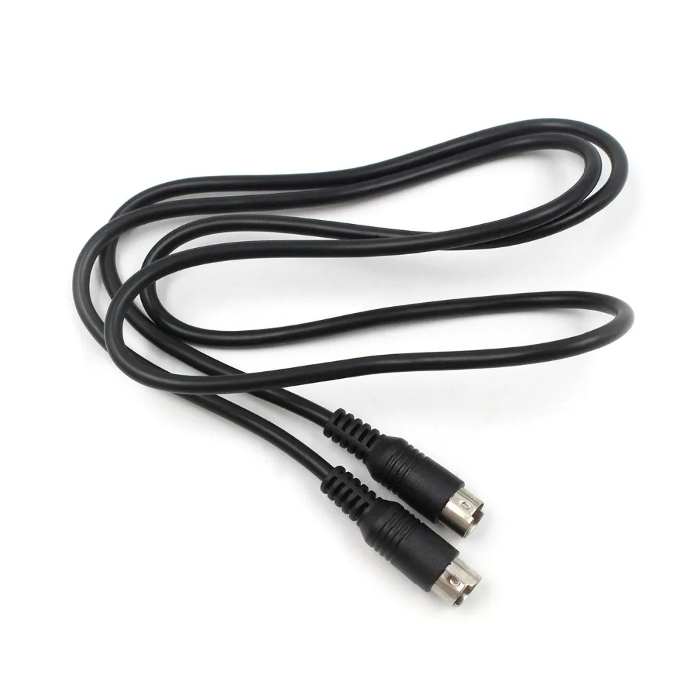 5pcs High Quality Hot Sale 1M (meter ) Gold Plated S-Video Svideo 4 Pin Male to Male Cord Cable For DVD HDTV Black
5pcs High Quality Hot Sale 1M (meter ) Gold Plated S-Video Svideo 4 Pin Male to Male Cord Cable For DVD HDTV Black