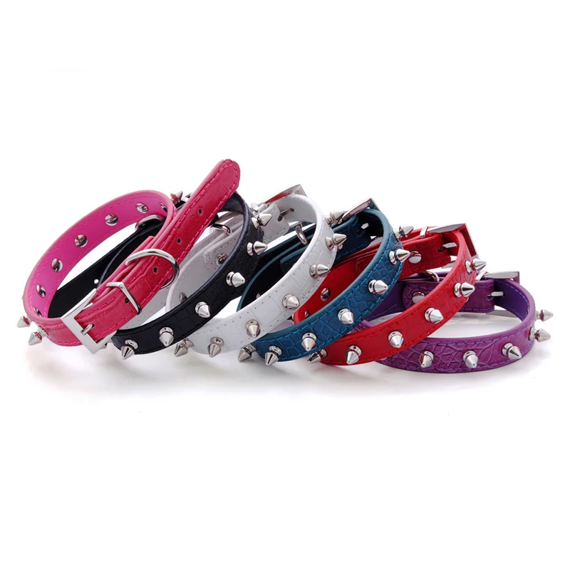 Pet Small Dog Collar Adjustable Harness Studded PU Leather Rivet Pet Collar Round Nail Dog Necklace Dog Supplies Pet Accessories
Pet Small Dog Collar Adjustable Harness Studded PU Leather Rivet Pet Collar Round Nail Dog Necklace Dog Supplies Pet Accessories