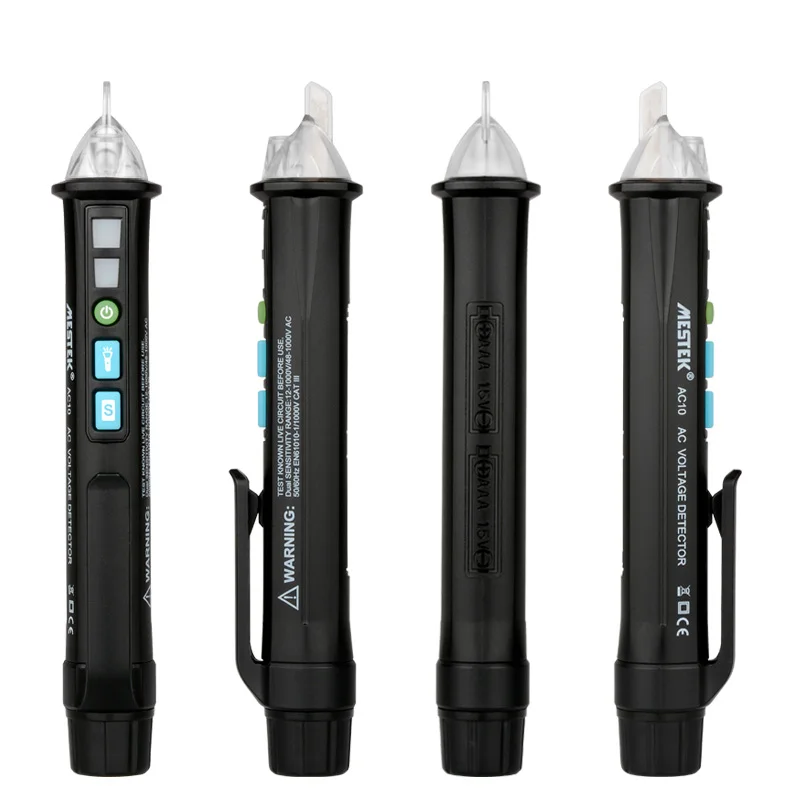 Voltage Meters Voltage test pen voltmeter ammeter LED flashlight Non-Contact Voltage Detecator Indicator 12V-1000V AC Hot Sale
Voltage Meters Voltage test pen voltmeter ammeter LED flashlight Non-Contact Voltage Detecator Indicator 12V-1000V AC Hot Sale