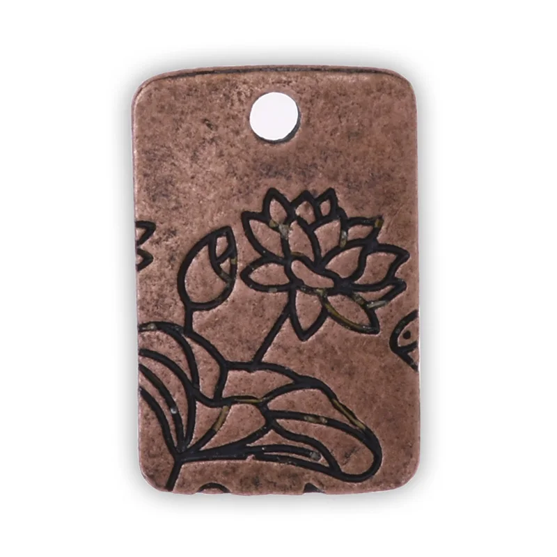20pcs 13x18mm Lotus Print on rectangle pendant,antique copper lotus,vintage lotus,floating lotu,Yoga Charm,double sides-10089309
20pcs 13x18mm Lotus Print on rectangle pendant,antique copper lotus,vintage lotus,floating lotu,Yoga Charm,double sides-10089309