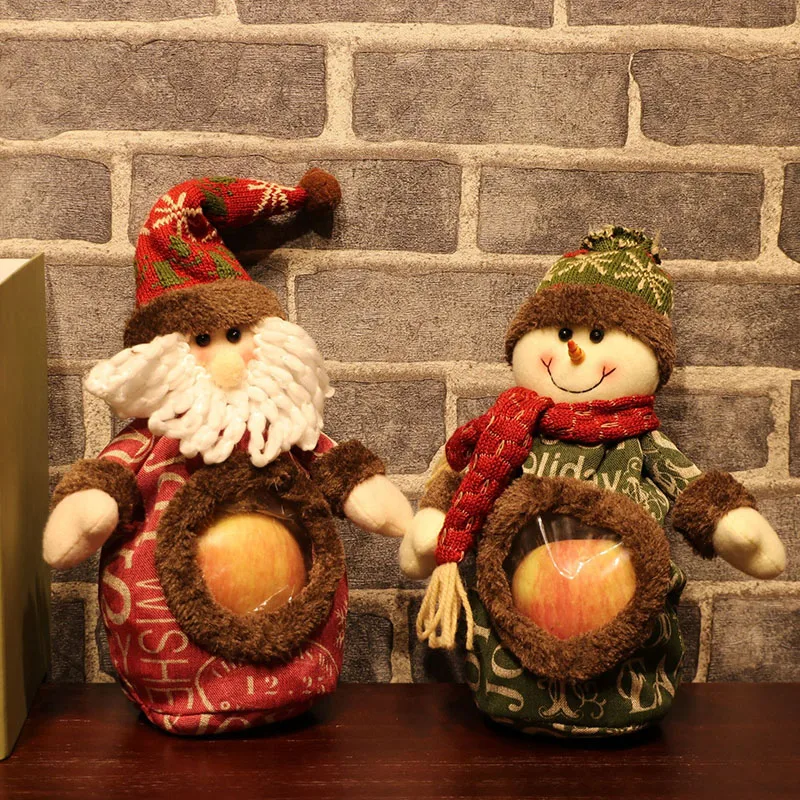 Exquisite Christmas Gift Bags Elk Snowman Santa Claus Bag Funny Apple Bags Christmas Eve Decor Props Christmas Decoration
Exquisite Christmas Gift Bags Elk Snowman Santa Claus Bag Funny Apple Bags Christmas Eve Decor Props Christmas Decoration