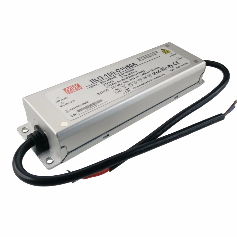 Original MEAN WELL ELG-150-C1050D2 1050mA 72~143V 150W PFC LED Power supply dimming led driver ELG-150-C waterproof
Original MEAN WELL ELG-150-C1050D2 1050mA 72~143V 150W PFC LED Power supply dimming led driver ELG-150-C waterproof