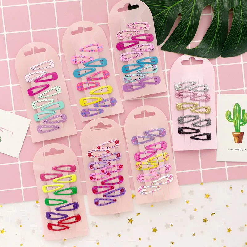 10 Pcs/set Simple Colorful Paint Children's BB Hair Clips for Child Baby Cute Small Mini Hairpins Printing Hair Headdress 3.5cm
10 Pcs/set Simple Colorful Paint Children's BB Hair Clips for Child Baby Cute Small Mini Hairpins Printing Hair Headdress 3.5cm