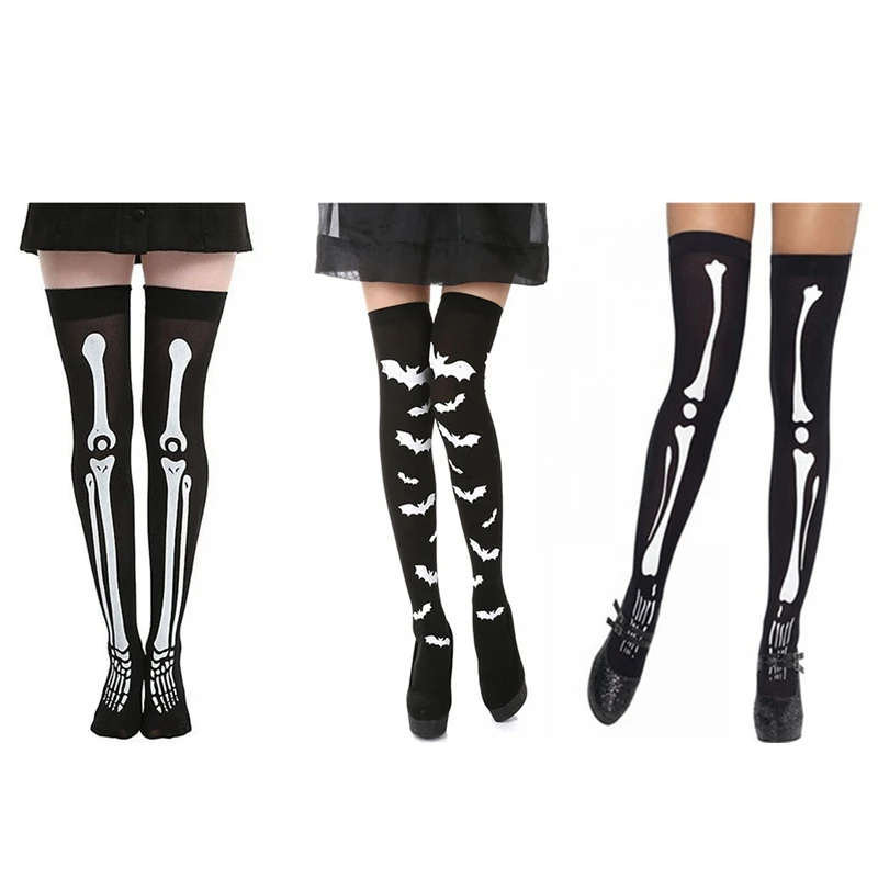 1Pairs Skeleton Bone Foot Socks Halloween Over The Knee Costume High Stockings Sock
1Pairs Skeleton Bone Foot Socks Halloween Over The Knee Costume High Stockings Sock
