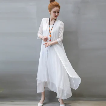 2 pieces summer dress women vintage embroidery Flower long dress Half sleeve female casual chic maxi dresses vestidos Plus size
2 pieces summer dress women vintage embroidery Flower long dress Half sleeve female casual chic maxi dresses vestidos Plus size
