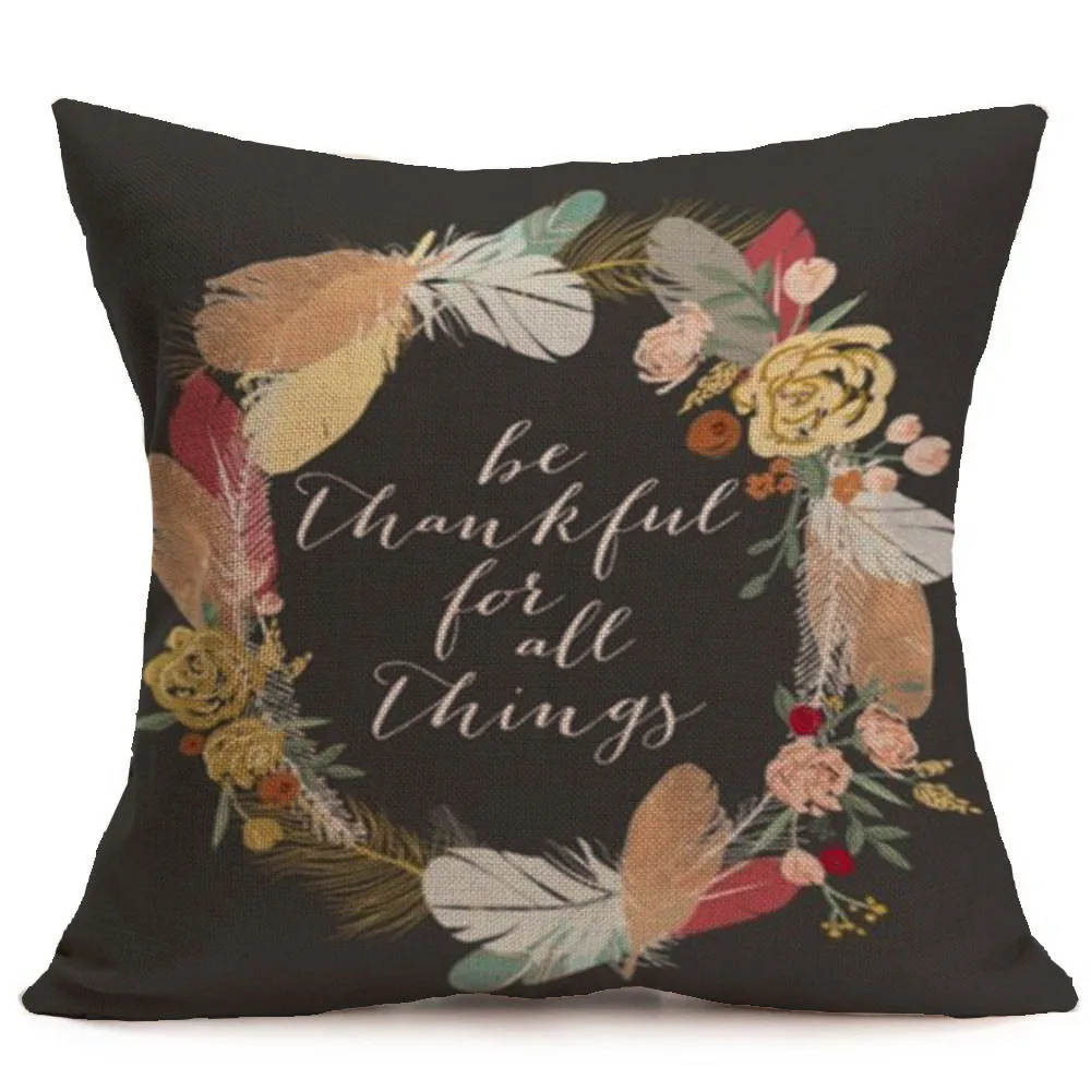 2018 Fashion Pillow Case 45*45 Happy Fall Thanksgiving Day Soft Linen Pillow Case Cushion Home New
2018 Fashion Pillow Case 45*45 Happy Fall Thanksgiving Day Soft Linen Pillow Case Cushion Home New